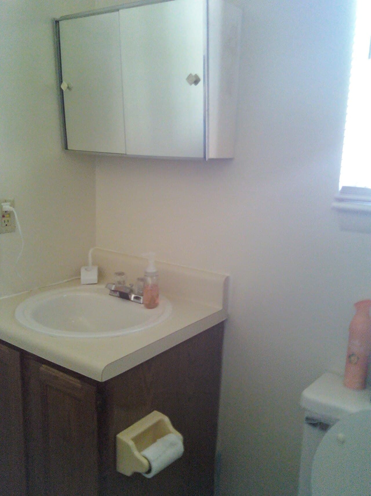 Mirror on Bathroom